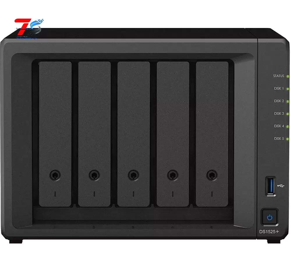 Thiết bị lưu trữ NAS Synology DiskStation DS1525+ 5-Bay